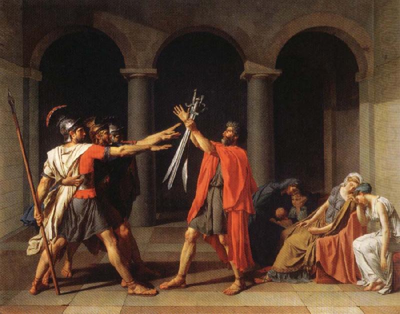 THe Oath of the Horatii, Jacques-Louis David